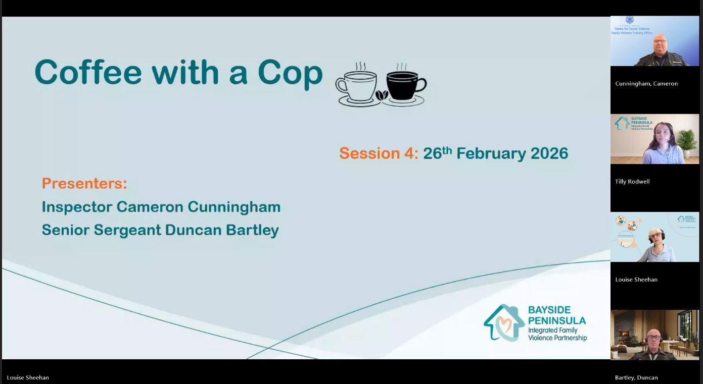 Our 4th Coffee with a Cop