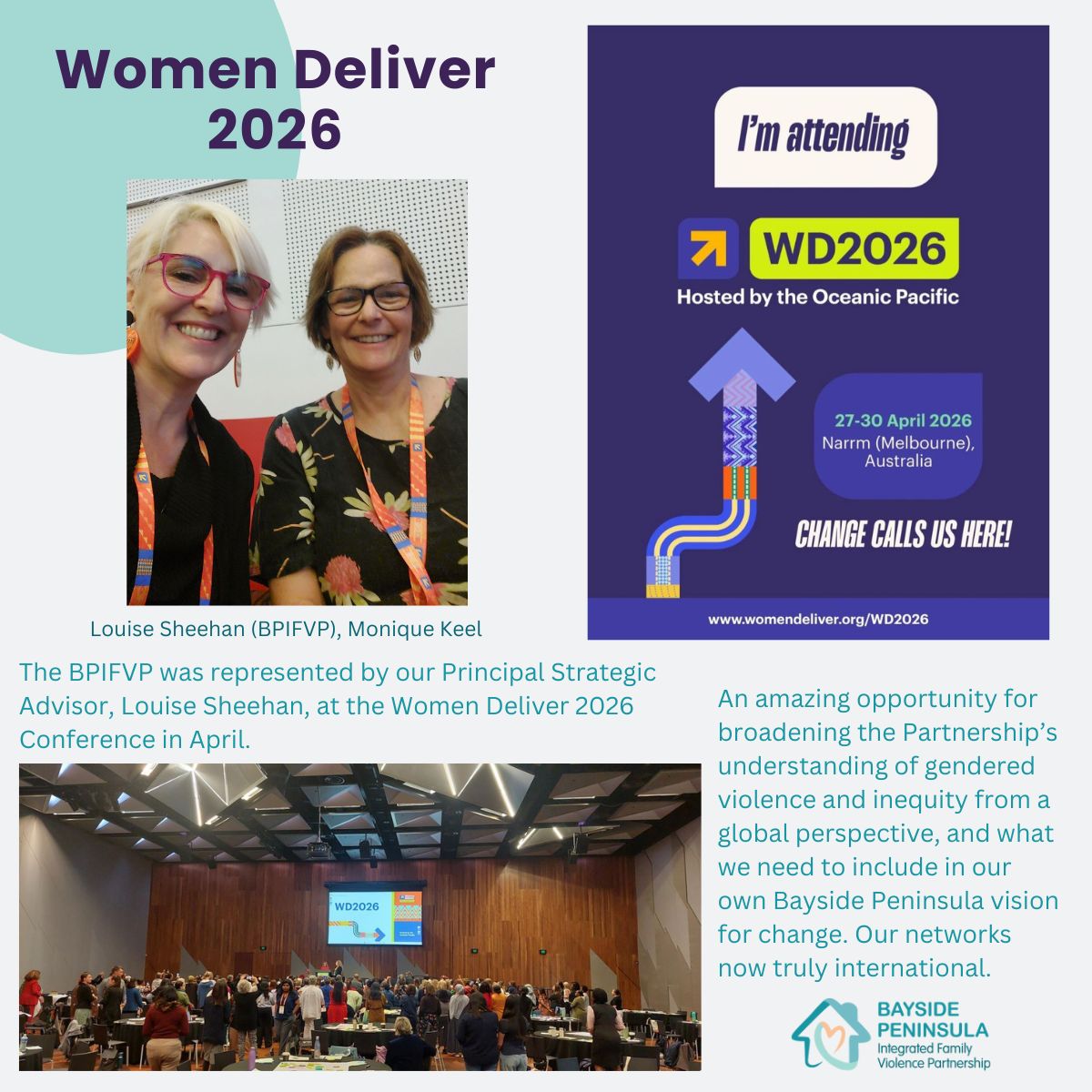 BPIFVP at Women Deliver 2026