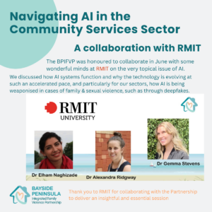 Navigating AI in the Community Services Sector – A collaboration with RMIT